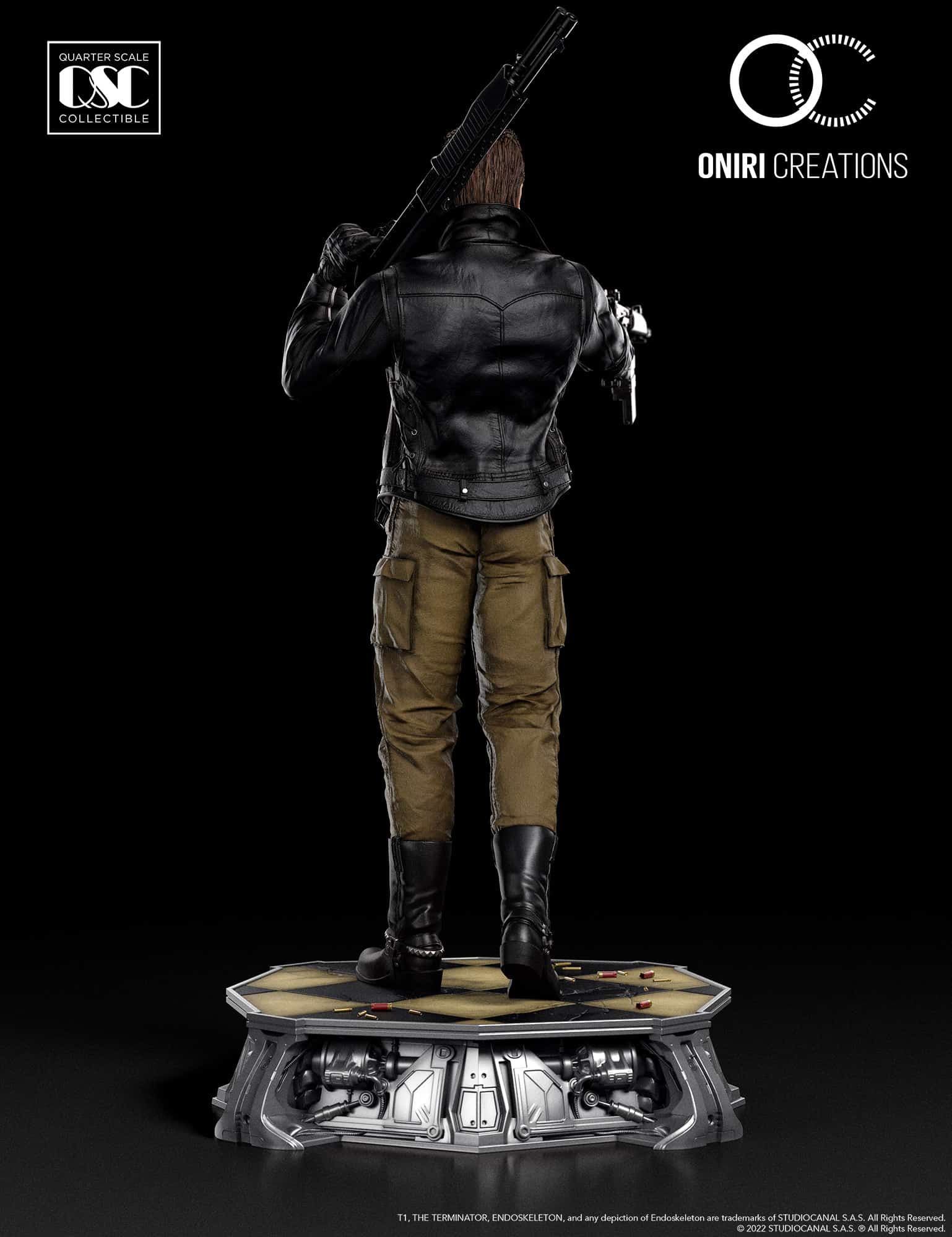 terminator statue oniri creations