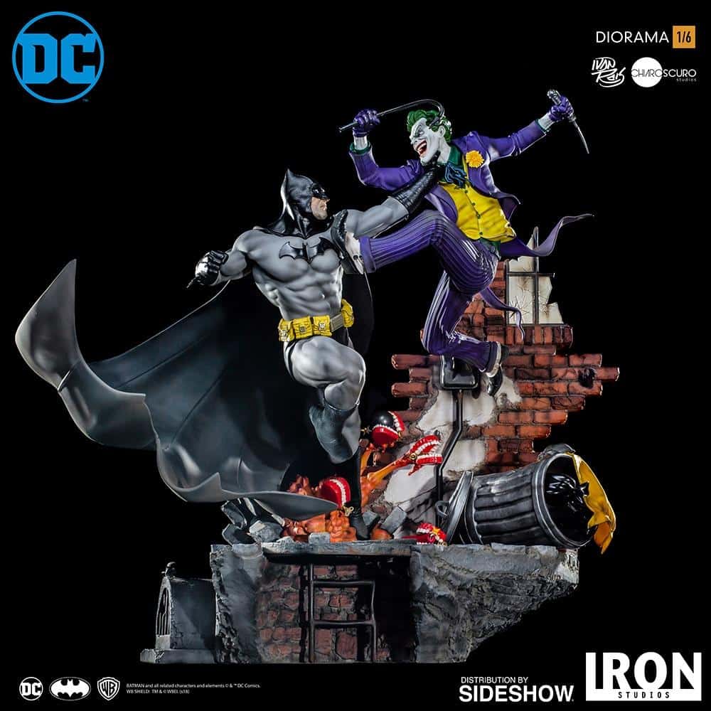 Batman Vs Joker Diorama