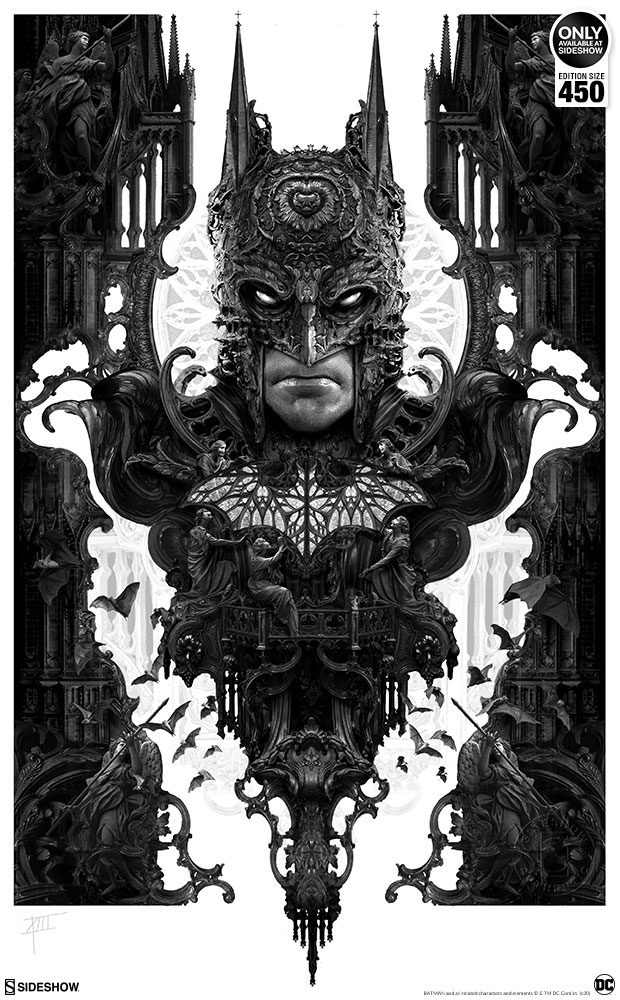 Nekro XIII Batman Art Print