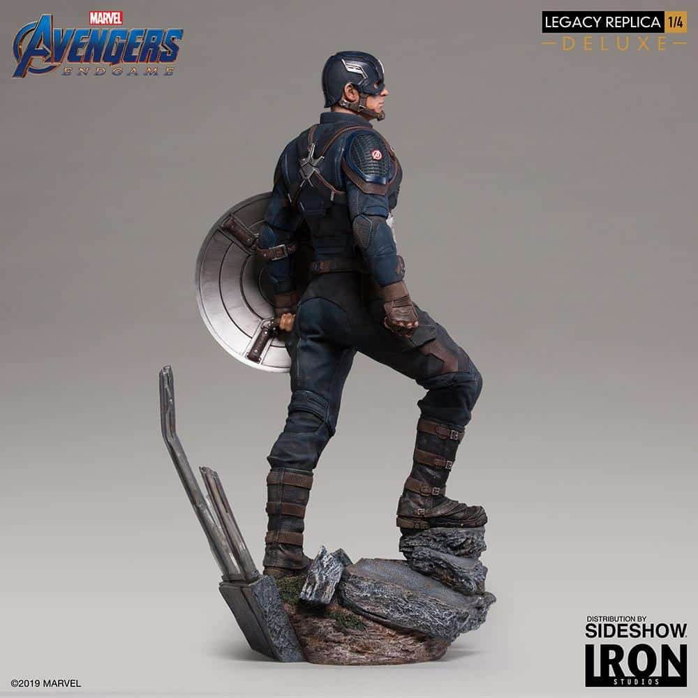 captain america deluxe marvel gallery cddf a