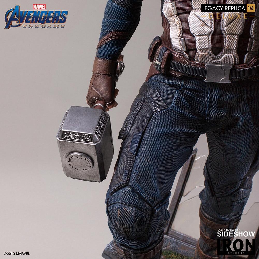 captain america deluxe marvel gallery cddf eb