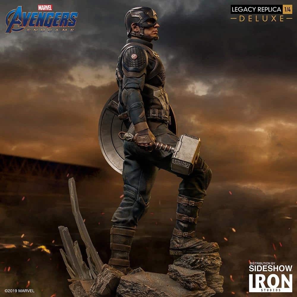 captain america deluxe marvel gallery cddf ac f b