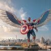 captain america sam wilson complete version marvel gallery dc c c