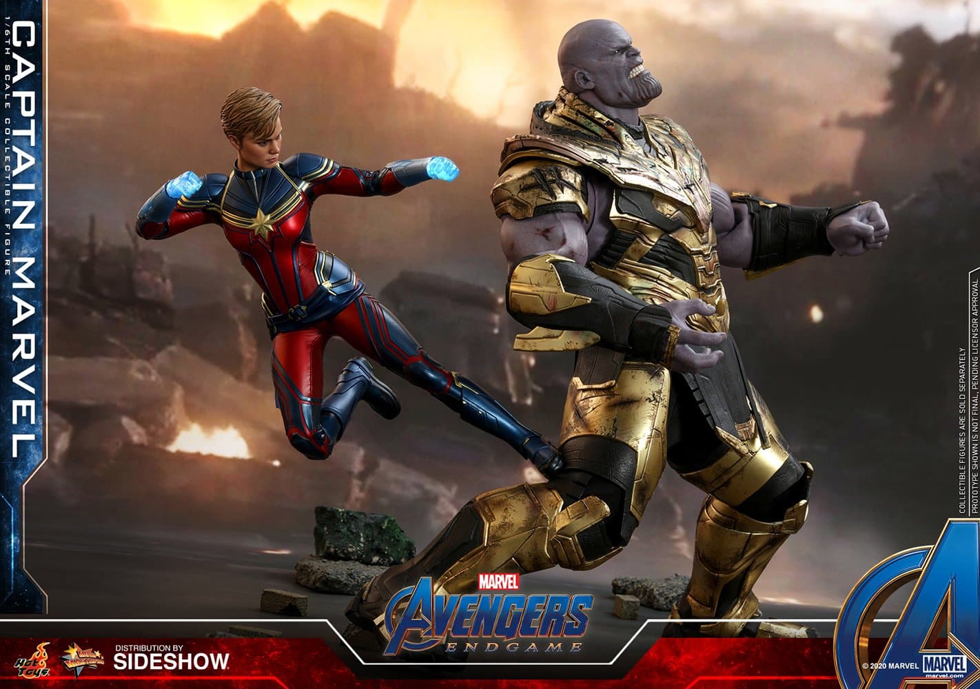 captain marvel marvel gallery e de f