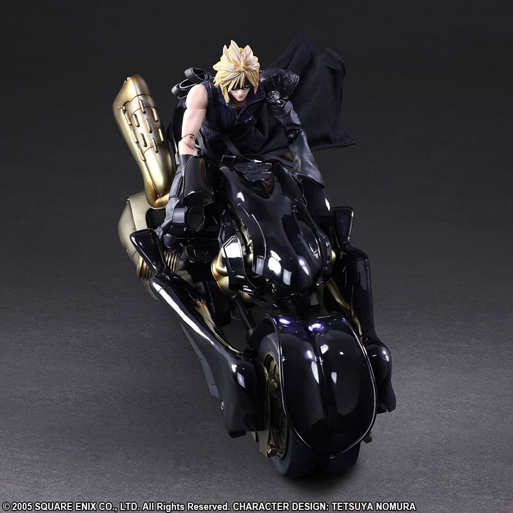 cloud strife fenrir final fantasy gallery da be