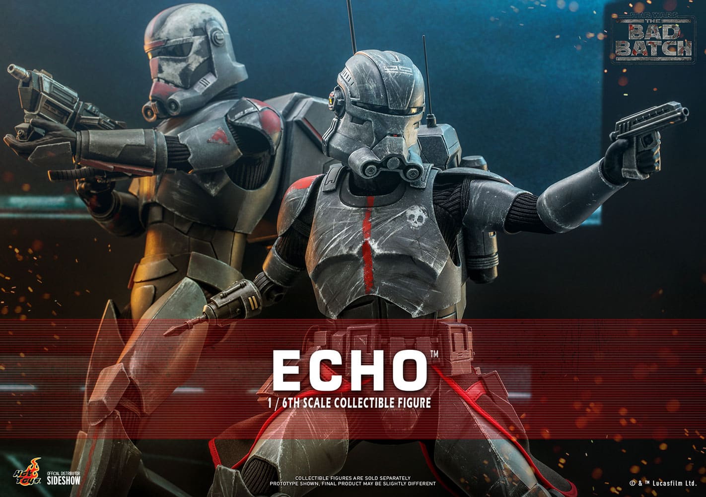 The Bad Batch Echo Sixth Scale Figure