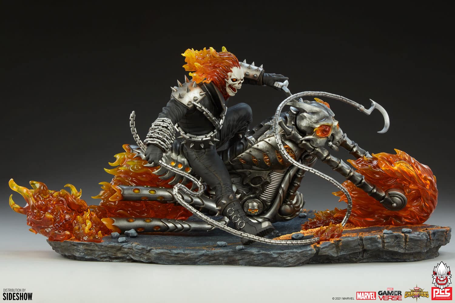 ghost rider sixth scale diorama pcs marvel gallery bba ddb