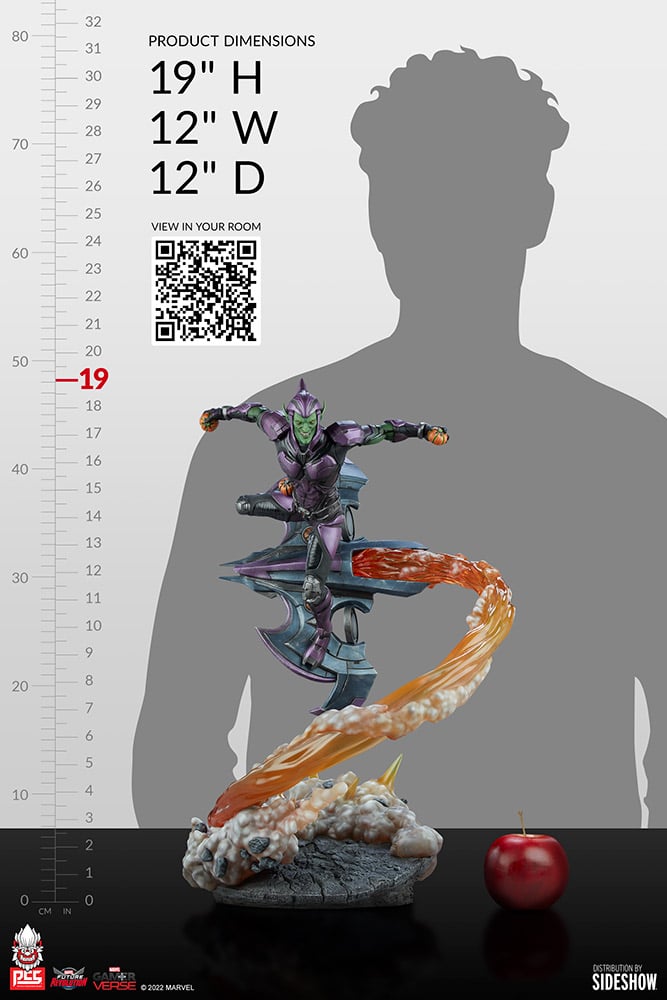 green goblin sixth scale diorama pcs marvel gallery b b
