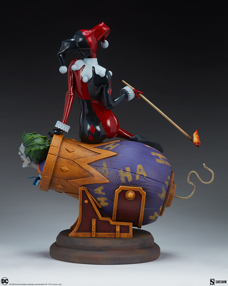 harley quinn and the joker diorama dc comics gallery e e