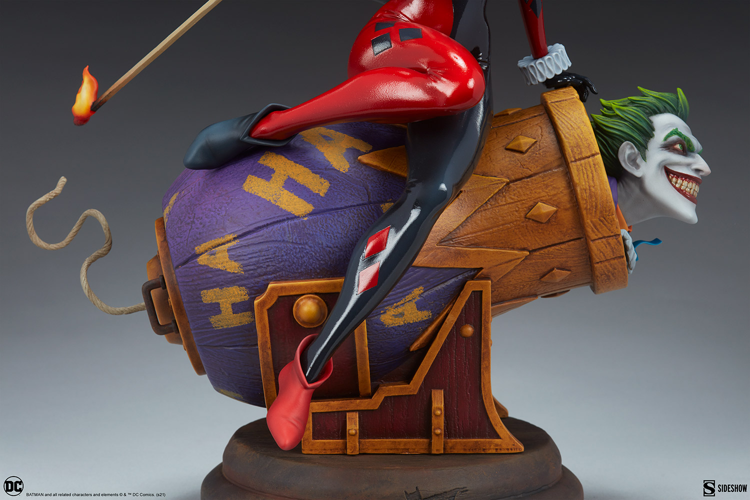 harley quinn and the joker diorama dc comics gallery e e a b c