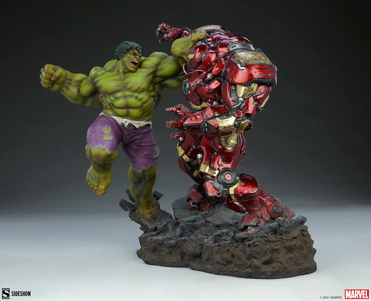 hulk vs hulkbuster marvel gallery b d