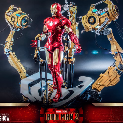 Iron Man 2 Iron Man Mark IV With Suit-Up Gantry Quarter Scale Figure