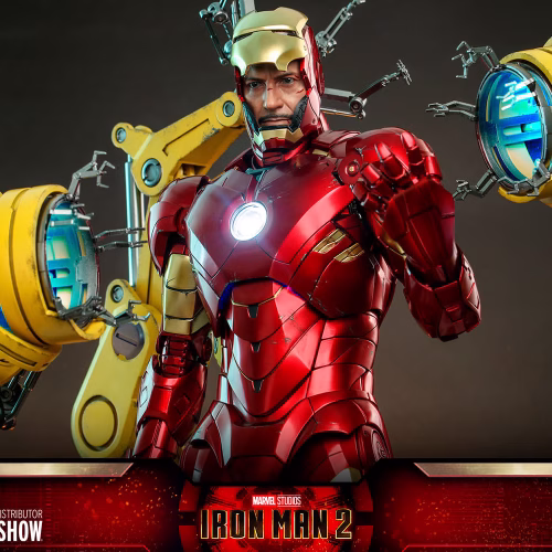 Iron Man 2 Iron Man Mark IV With Suit-Up Gantry Quarter Scale Figure