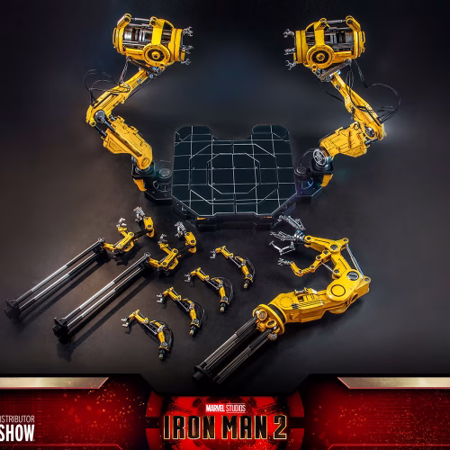 Iron Man 2 Iron Man Mark IV With Suit-Up Gantry Quarter Scale Figure