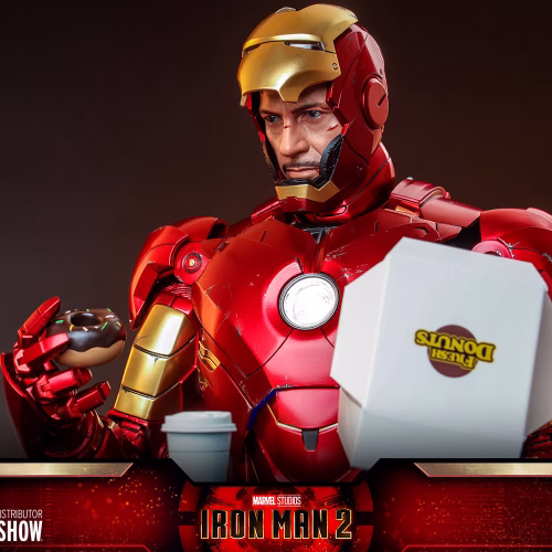 Iron Man 2 Iron Man Mark IV With Suit-Up Gantry Quarter Scale Figure