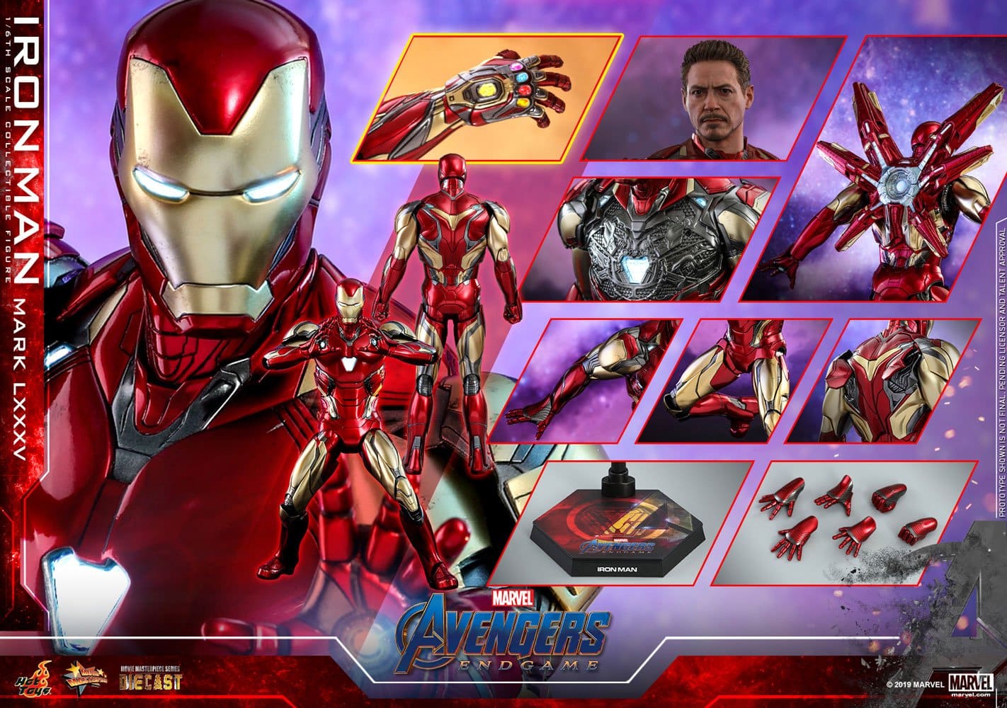 iron man mark lxxxv marvel gallery d eb f
