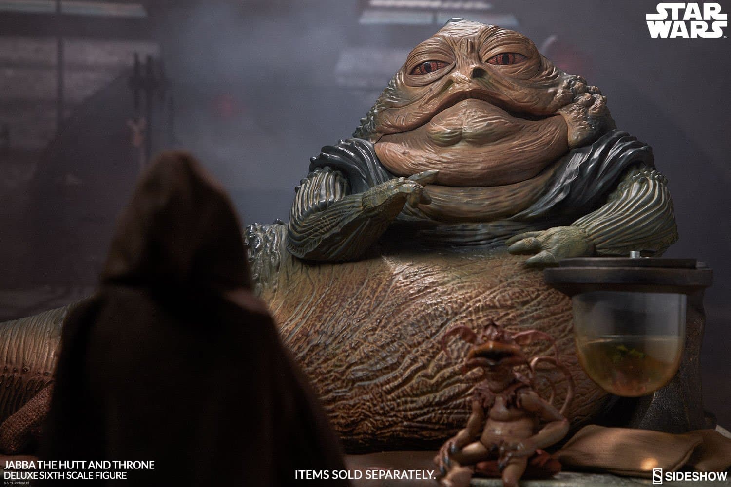 jabba the hutt and throne deluxe star wars gallery c cccaec