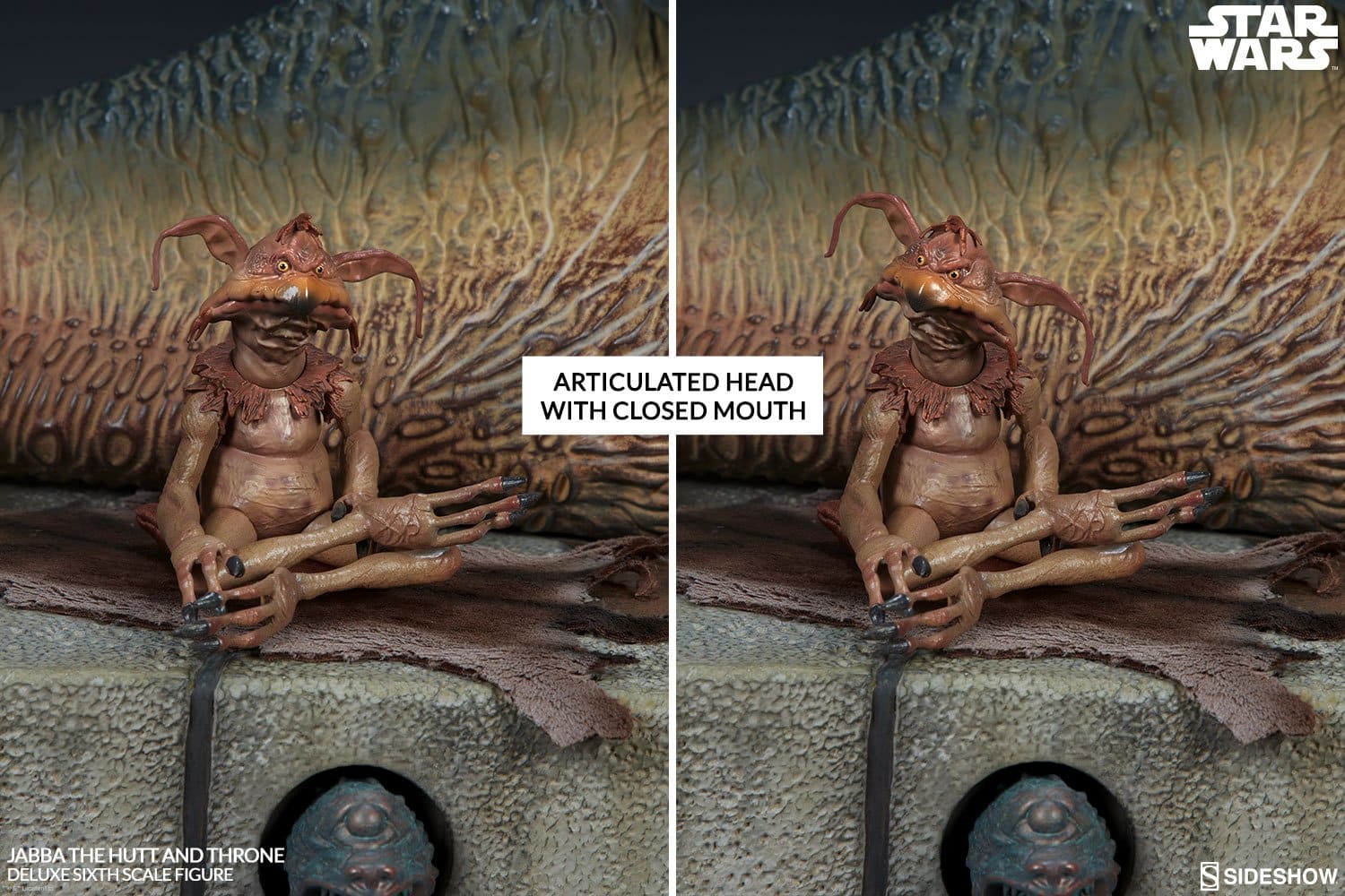 jabba the hutt and throne deluxe star wars gallery c ccd d fe