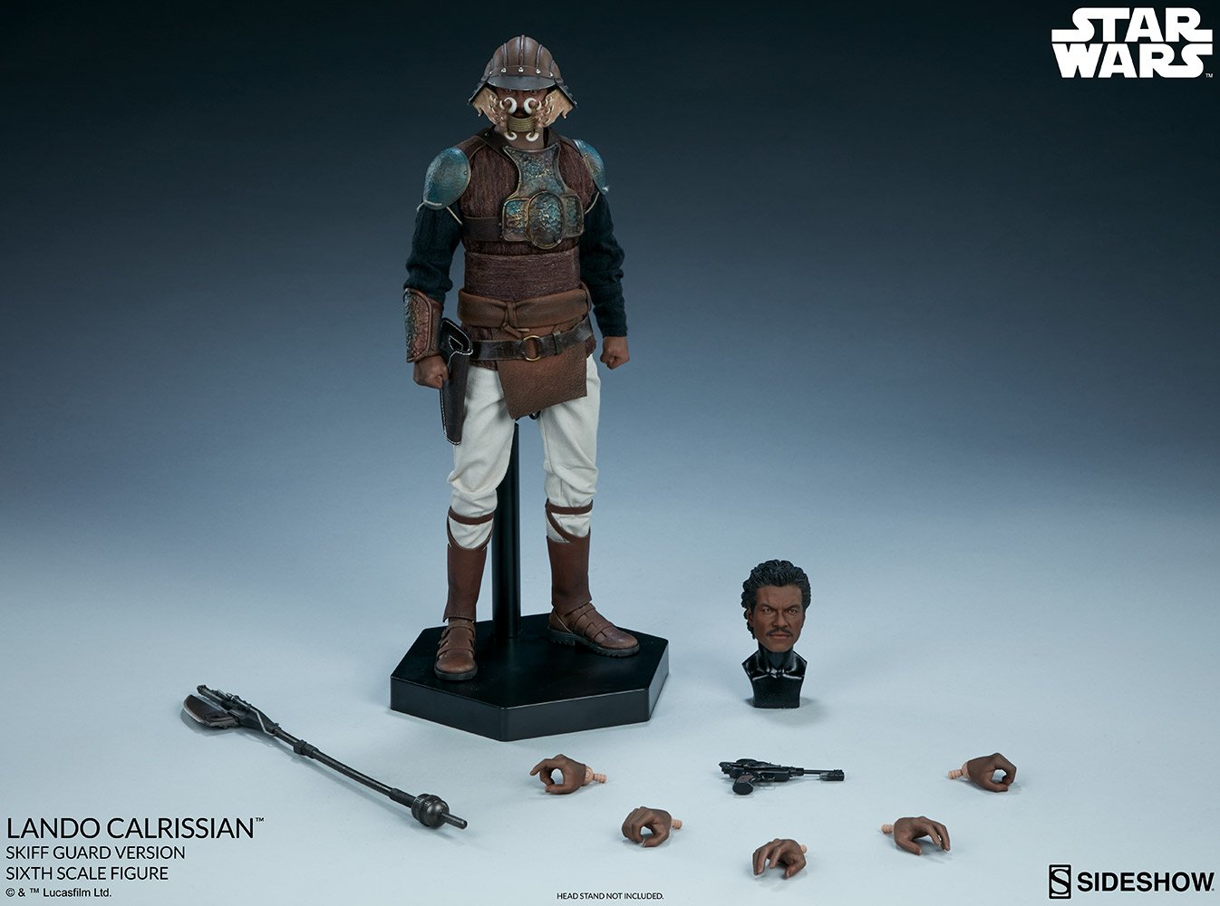 lando calrissian skiff guard version star wars gallery e e