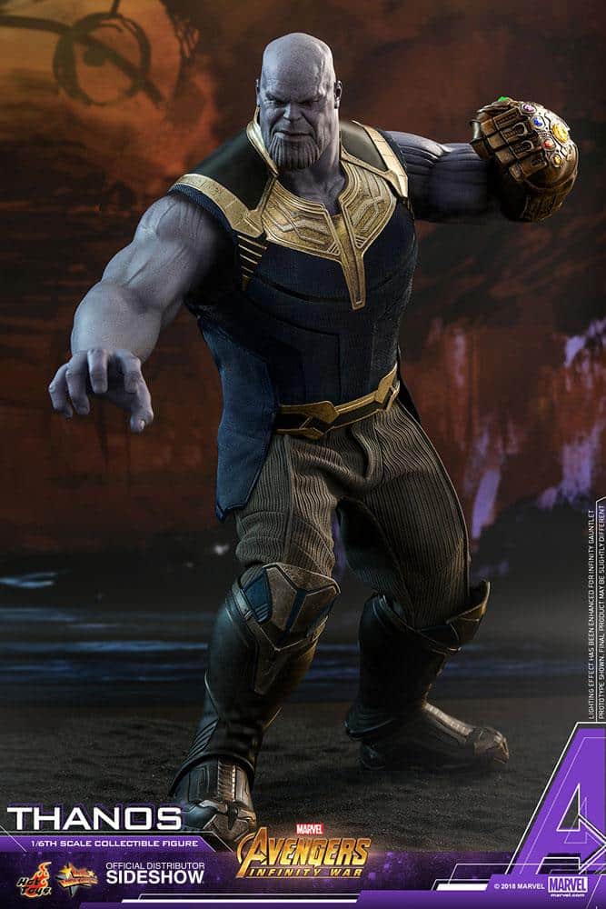 marvel avengers infinity war thanos sixth scale figure hot toys