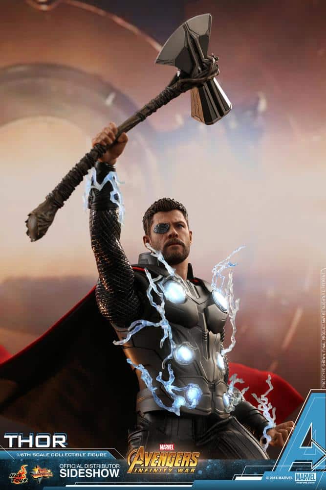 marvel avengers infinity war thor sixth scale figure hot toys