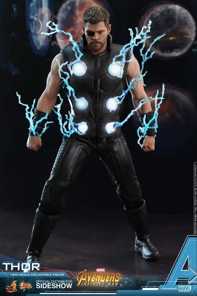 marvel avengers infinity war thor sixth scale figure hot toys