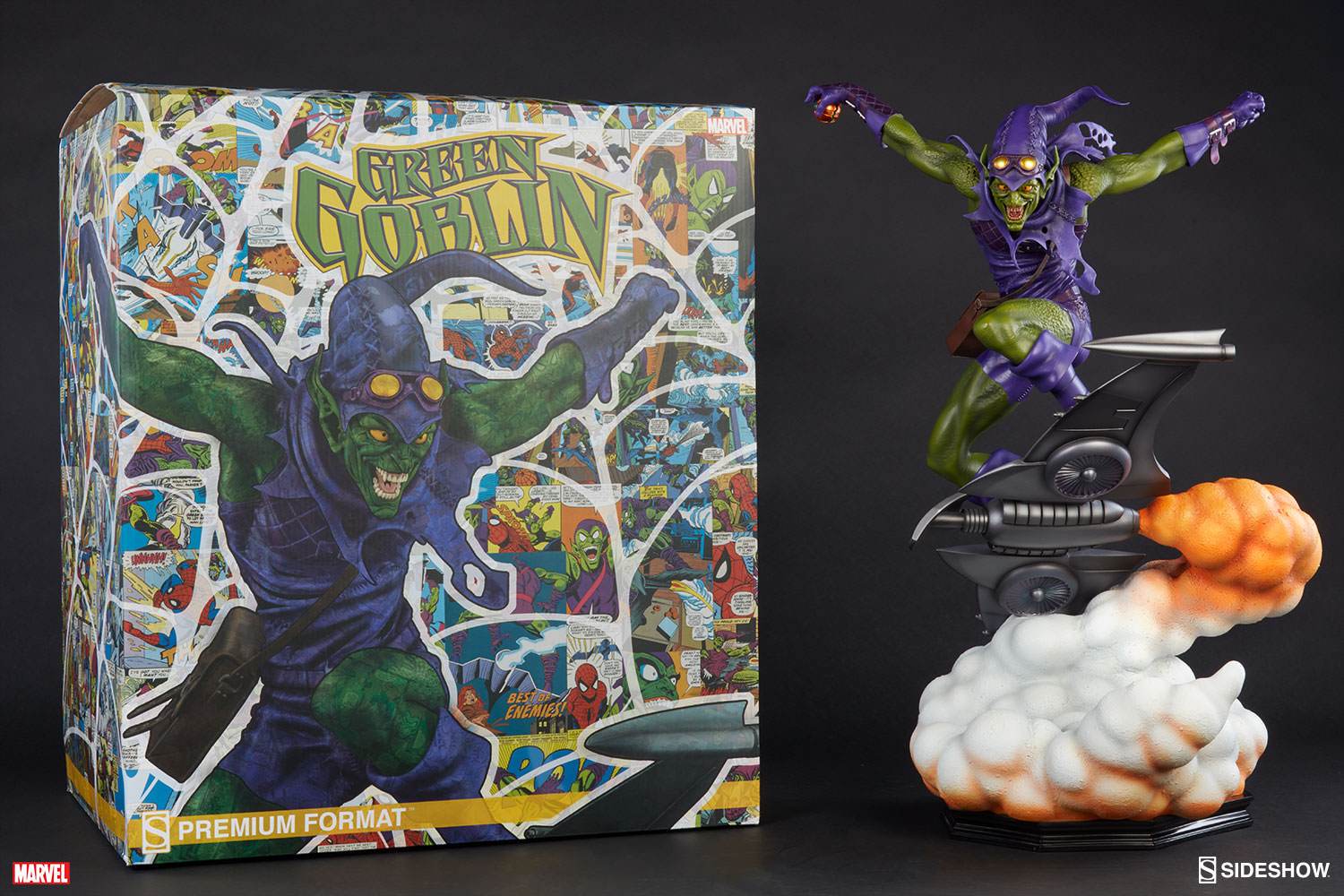 marvel green goblin premium format