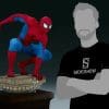 marvel spider man legendary scale figure sideshow