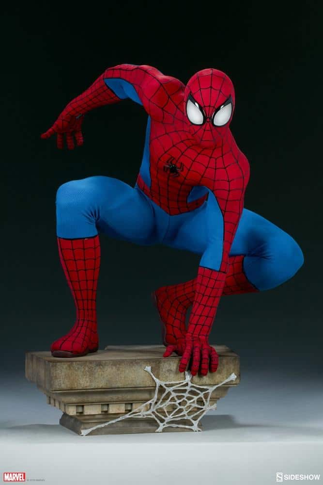 marvel spider man legendary scale figure sideshow