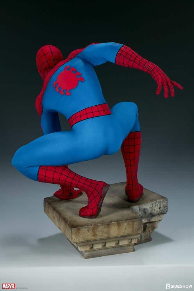 marvel spider man legendary scale figure sideshow