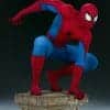 marvel spider man legendary scale figure sideshow
