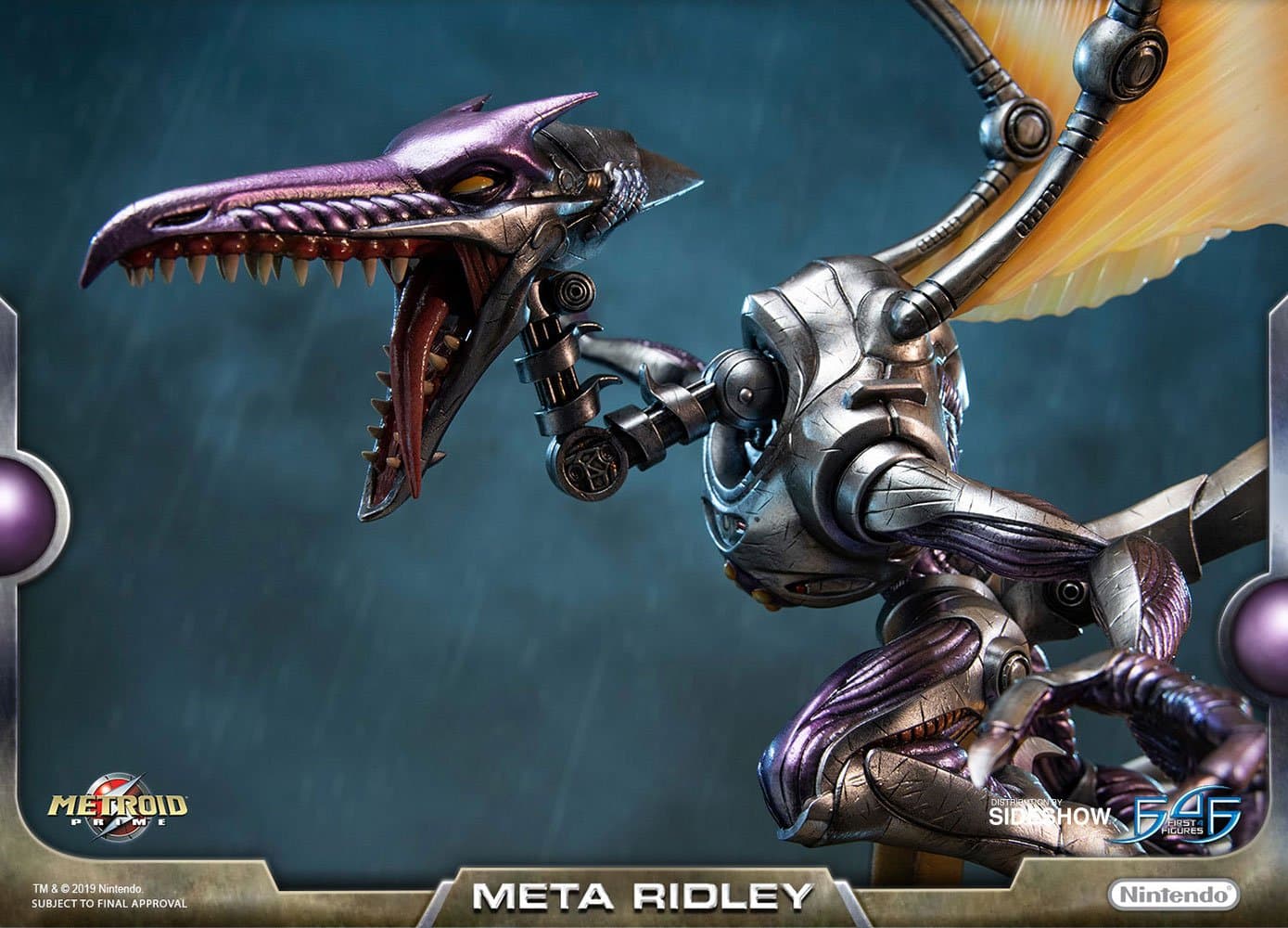 meta ridley statue metroid prime gallery c d dd