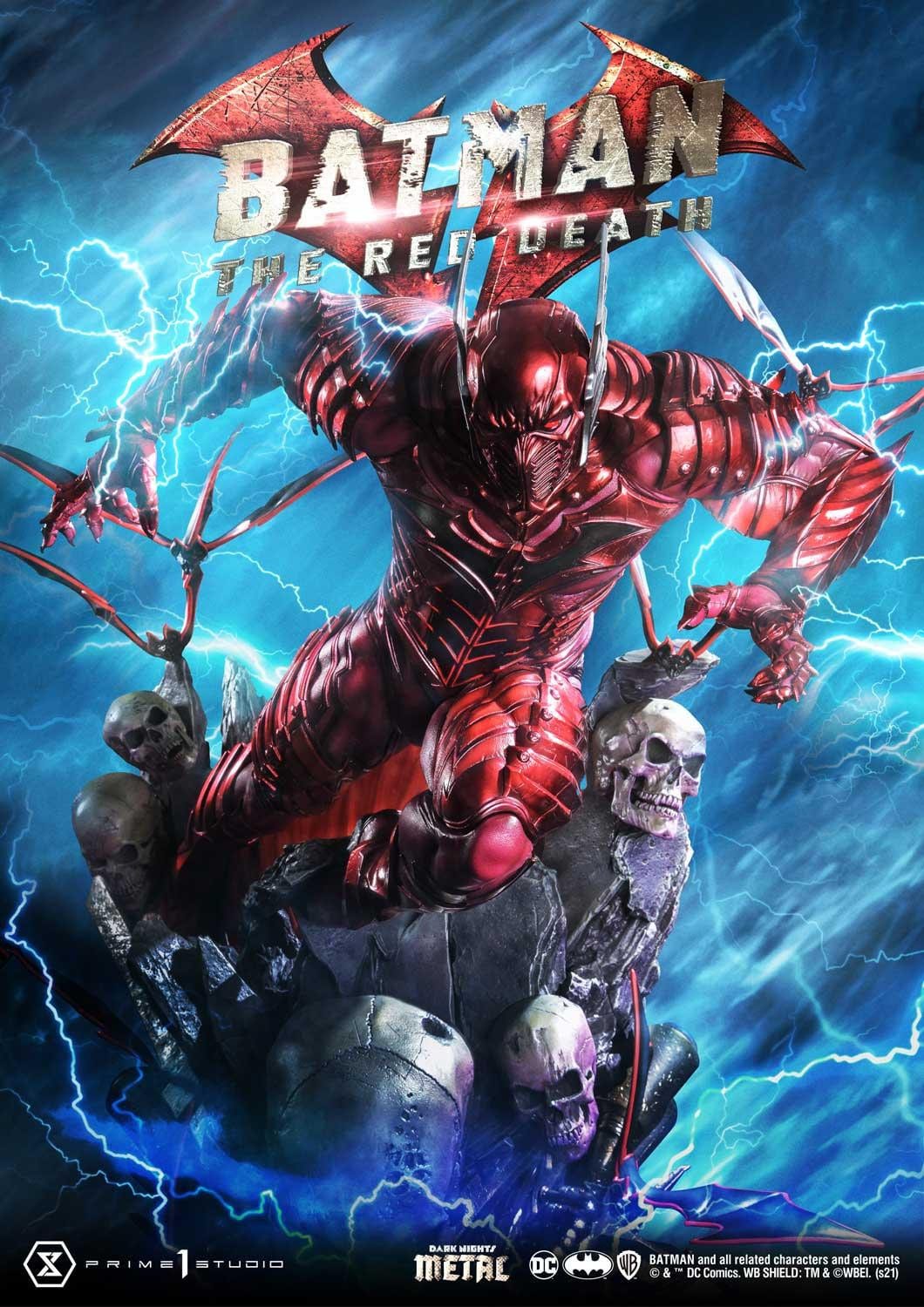 Prime 1 Studio Dark Nights Metal The Red Death Statue
