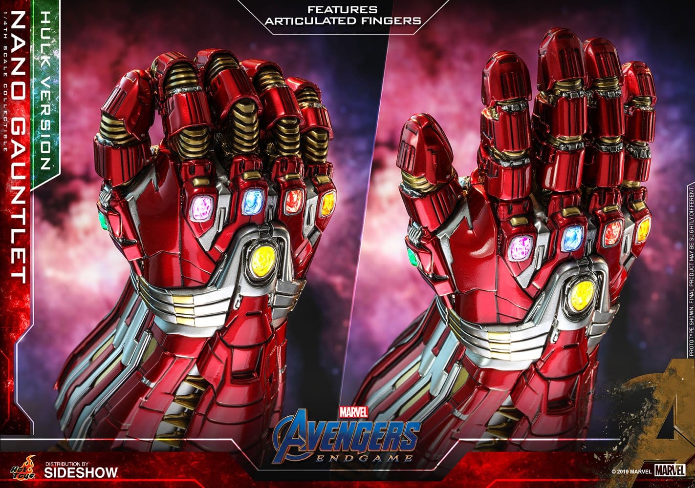 nano gauntlet hulk version marvel gallery cd bd f