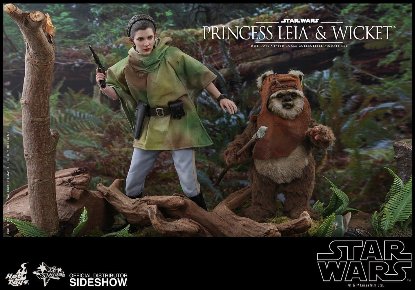 princess leia wicket star wars gallery d c a