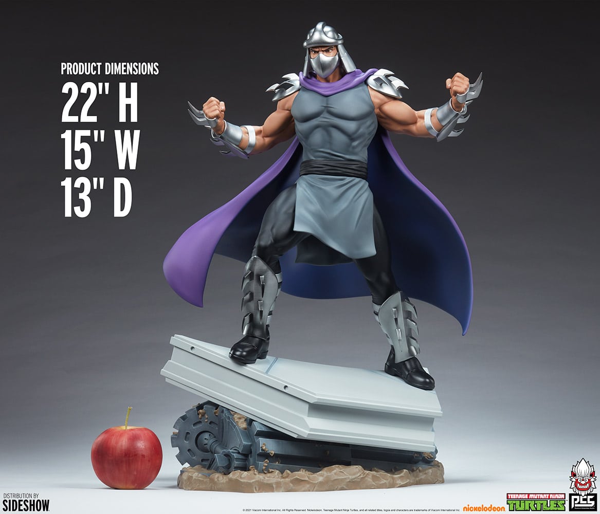 shredder scale statue by pcs tmnt gallery a e fd