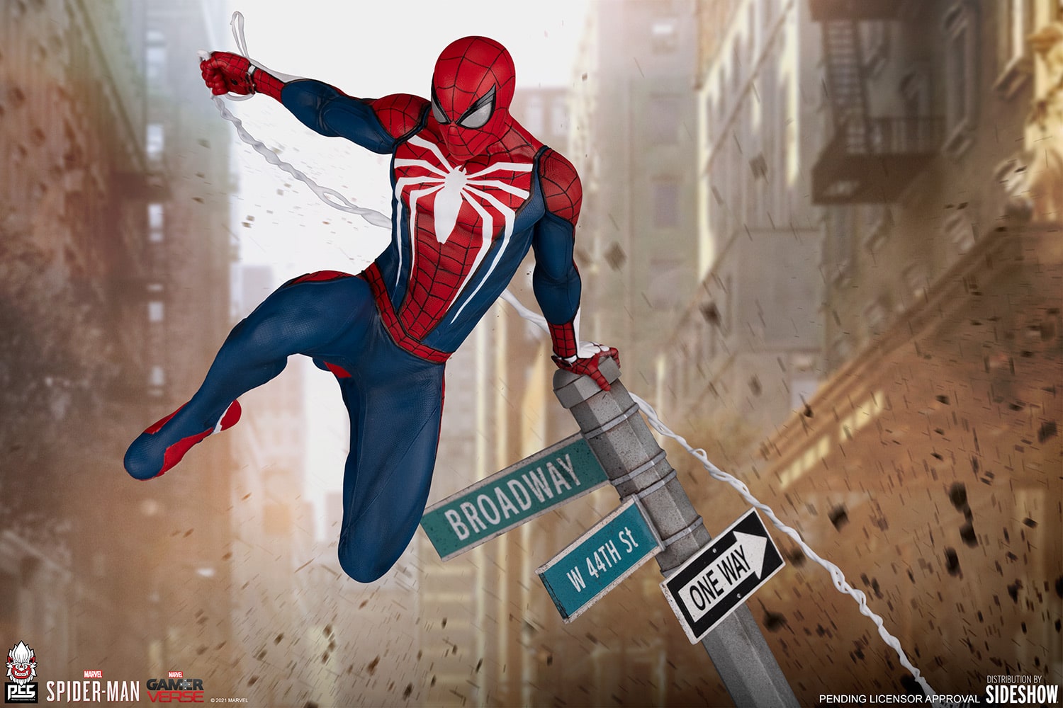 Spider-Man: Advanced Suit Sixth Scale Diorama