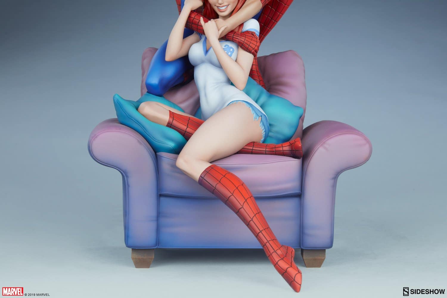 spider man and mary jane marvel gallery dcca c b b