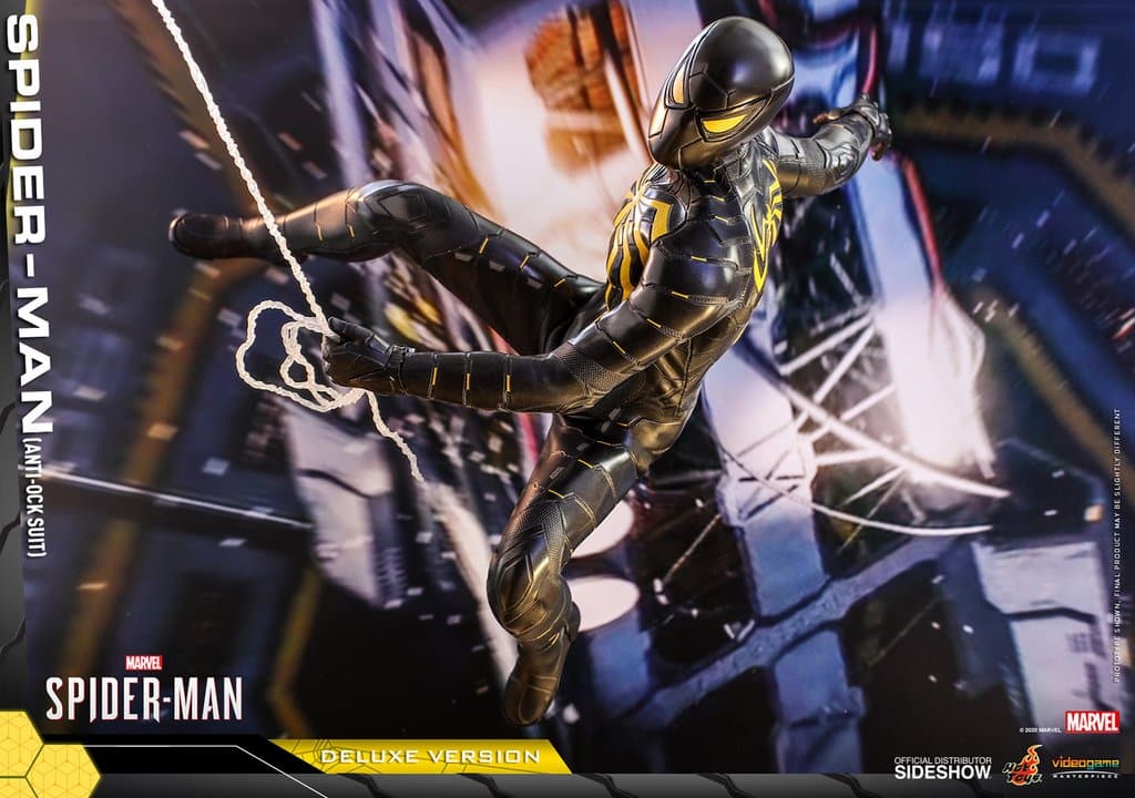 spider man anti ock suit deluxe marvel gallery f e c c c x