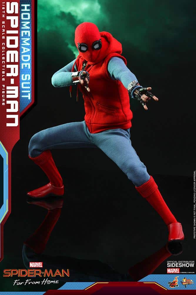 spider man homemade suit marvel gallery d ca c