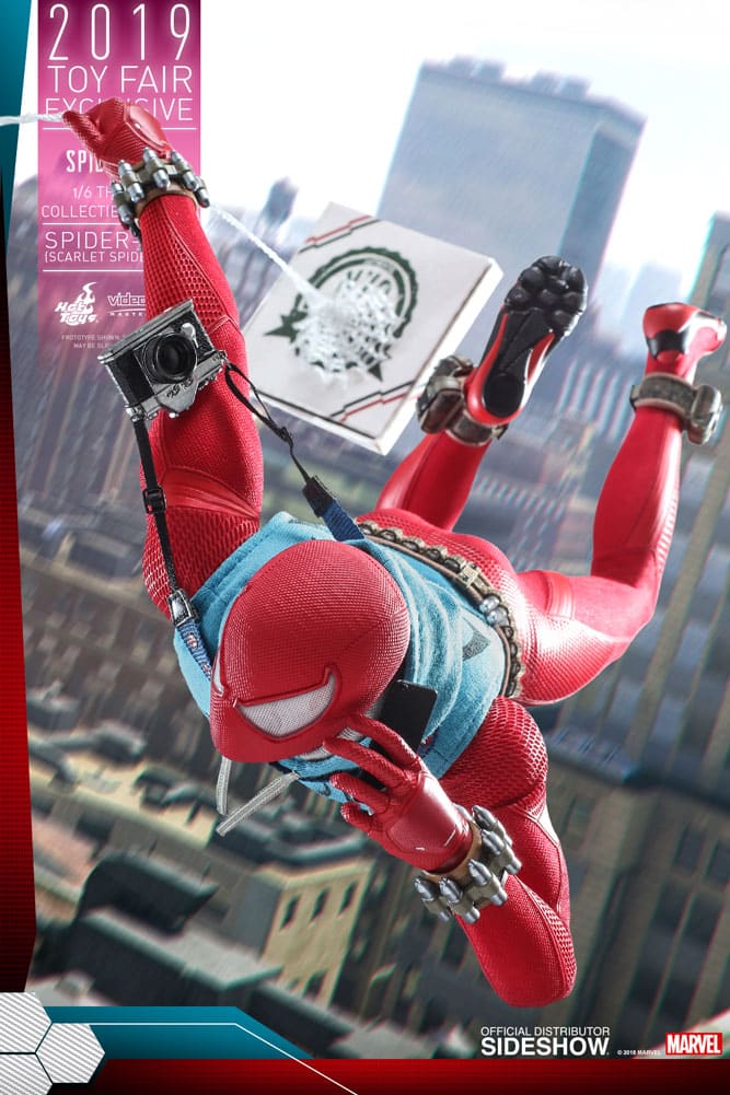 spider man scarlet spider suit marvel gallery d a a e e