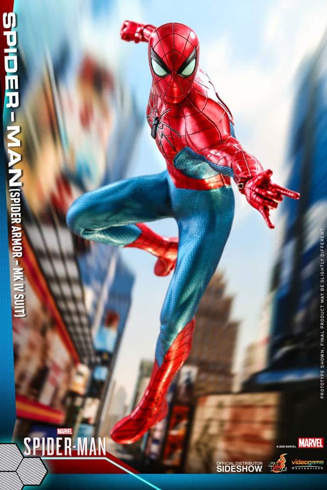 Spider-Man Spider Armor Sixth Scale Figure MK IV Suit
