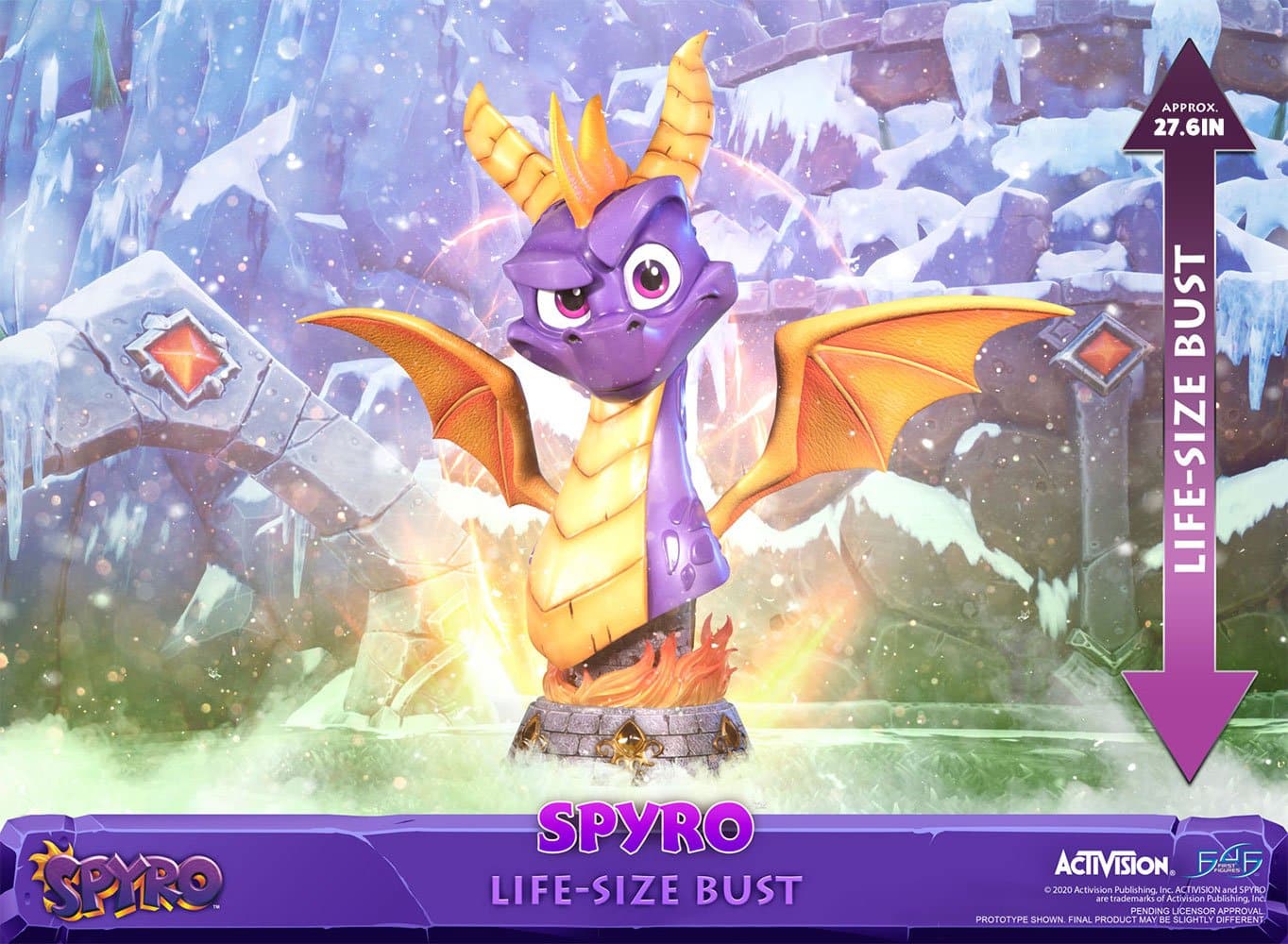 Spyro Life-Size Bust