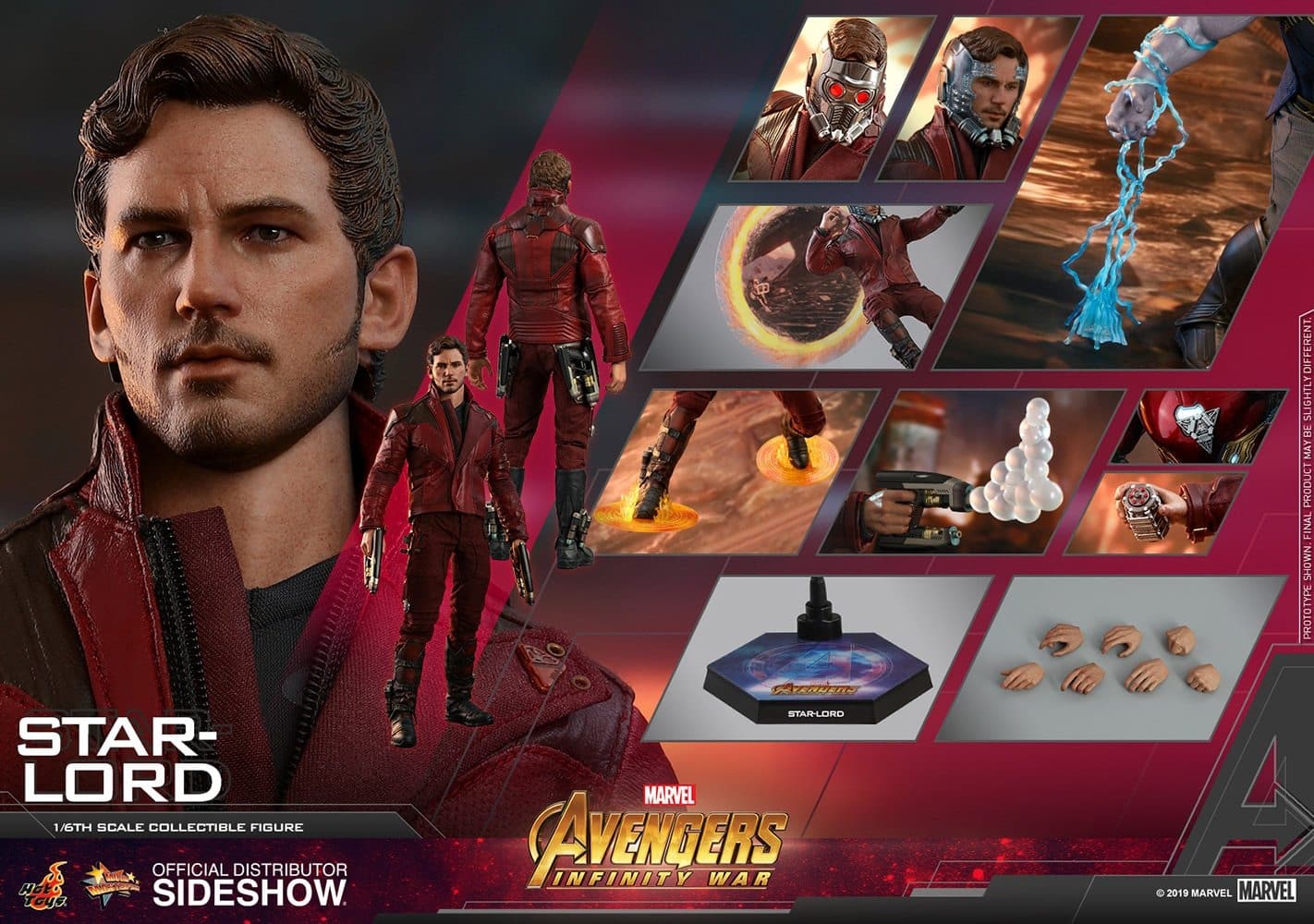 star lord marvel gallery d e b