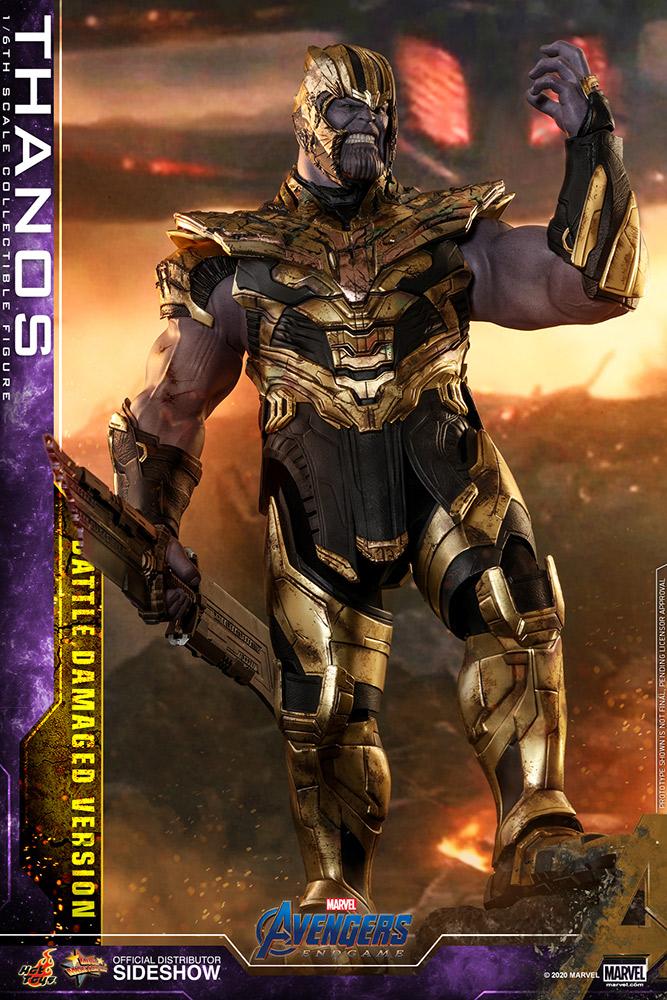 thanos battle damaged version marvel gallery e b