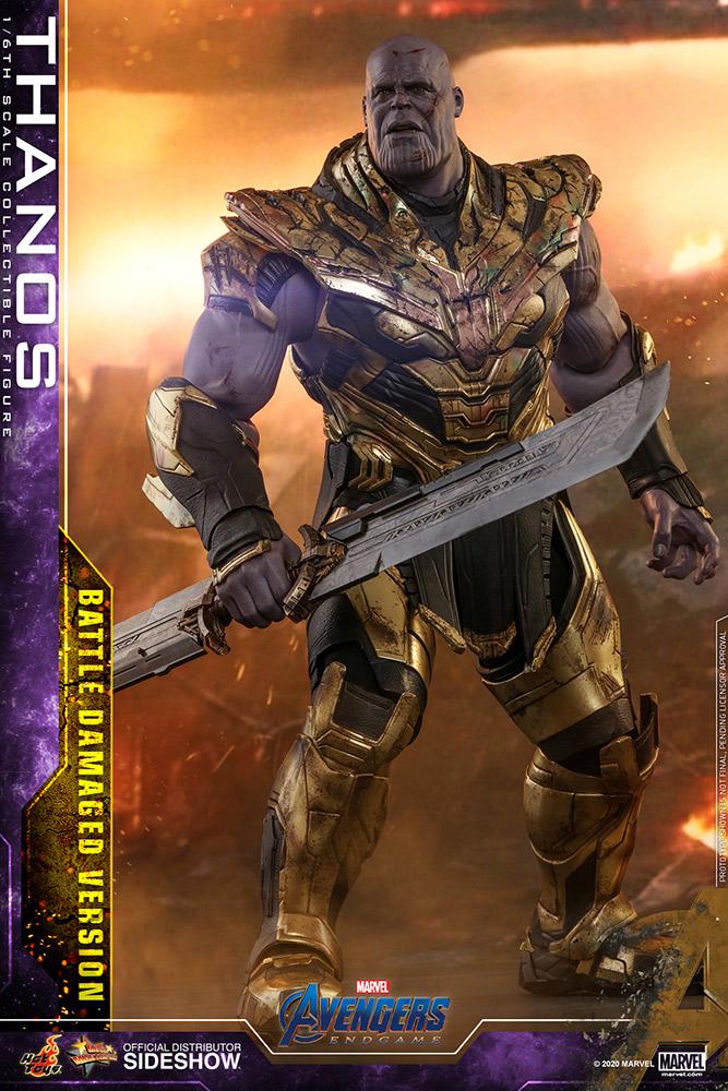 thanos battle damaged version marvel gallery e b
