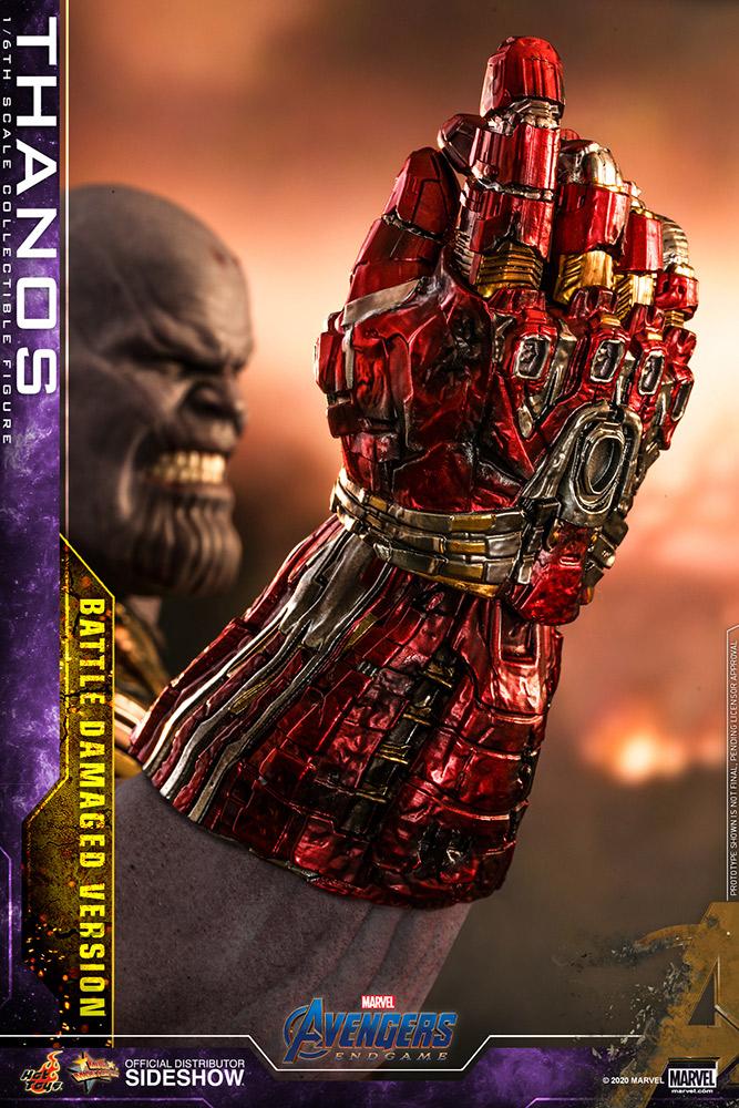 thanos battle damaged version marvel gallery e b d