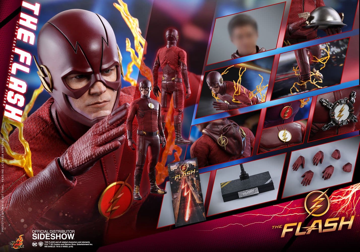the flash sixth scale figure the flash tv series dc comics gallery dadeeb ef f