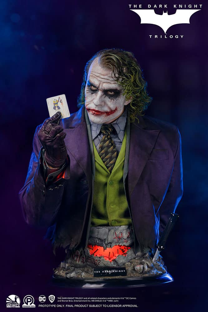 The Dark Knight The Joker Life-Size Bust
