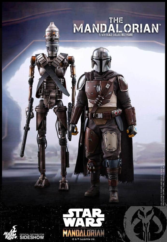 the mandalorian sixth scale figure star wars gallery d a bdd